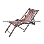 Beach chair with footrest, made in Vietnam, 100% handmade, high quality BFC 004A