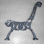 beautiful cast iron park bench legs with best quality 085
