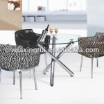 beautiful modern dining table and chair set B-C-35   D-730
