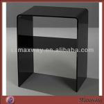 Black Acrylic Unique Coffee Table Furniture MW-FNE-060