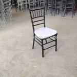 Black Chiavari Chair with cushion CS-B-024