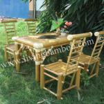 BREST BAMBOO DINING TABLE AND CHAIR DR-007