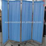 BSS027 Stainless Steel 4 Section Folding Hospital Screen BSS027