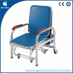 BT-CN003 Stainless steel Attendant folding single bed folding single bed BT-CN003