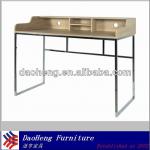 cheap simple modern wooden and metal computer desk L3336A wooden computer desk