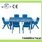 Children adjustable plastic table YC14502