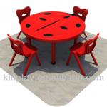 children furniture plastic table and chair KP301