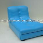 children leather sofa bed,kids sofa bed,blue leahter sofa bed LG08-S043