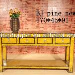 Chinese Antique Elm Wooden Console Tables