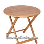 chinese style bamboo 70 round folding dining table