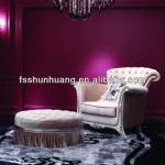 classic fabric sofa with ottoman 6015-1