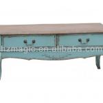 Classic french style handicrafted solid wood console table TB-027