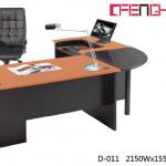 Classic single office desk side table for manager D011
