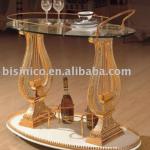 Classical metal hotel wine trolley, home wine trolley, bar trolley,liquor trolley with 24K gold plated B6025