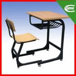 classroom bench with stool JTM-001