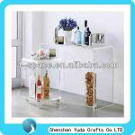 clear acrylic furniture table desk simple plexiglass lucite cosmetic platform YY-790