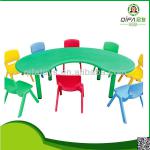 Colored Plastic Children table,kids table QF-F77 QF-F077