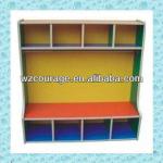 colorful bookcase children cabinet kr6201