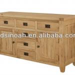 dining room wood large 2 door 6 drawer sideboard RLLSB