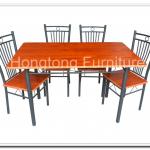 Dining set with powder coating of living room D528-T108