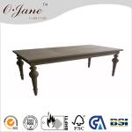 Dinning table,french antique style solid wood dining table CZ-001, dinning room furniture CZ-001