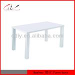 DT-038 Modern MDF Dining Table,High Gloss Dining Table DT-038