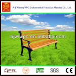 Easy installation low maintence wpc Cast Iron Garden Benches WL-Bench-2
