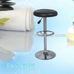 Ergonomic swivel barchair on hot sale with PU leather seat