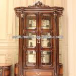European royal style good quality 2-door wine cabinet