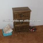 factory direct sales baking finish wooden storage cabinets with 3 drawers