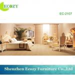 Factory offer high gloss hotel bedroom furniture sets EC-2107