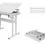 Foldable Drawing Table LZ-1355 LZ-1355