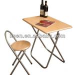 Foldable study table and chair set KC-7580 YSF-7580