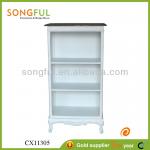 french bookcase white