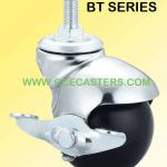 Furniture Ball Caster BT Series - With Brake