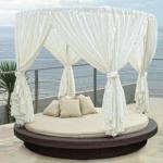 Gazebo with water resistant cushion VSH-PF525