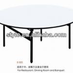 guangdong folding round restaurant table E-005 E-005
