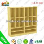 HAIJILUN Hot Sale Kid Furniture Compreg Schoolbag &amp;Shoe Cabinet HJL-CH004
