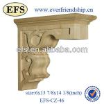 hand carved cheap wooden shelf (EFS-CZ-46) EFS-CZ-46