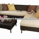 Handweave Outdoor Rattan L-Shape Corner Sofa Set TF 0723 sofa set