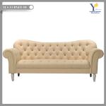 High quality 2 seater chesterfield lobby sofa S038