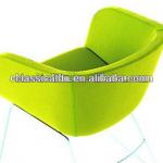 High quality fabric stainless steel chair H-020C