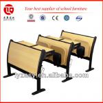 High Quality University Auditorium Desks and Chairs Combination ZA-JXY-09