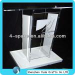 High Qualtity Crystal Acrylic Pulpit With Base YD-J0329