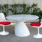 high qualty fiberglass table and chair KT113