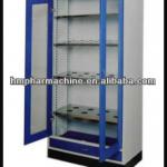 HM laboratoroy Ware cabinet made of glass and steel HM L-LF-FC seriese