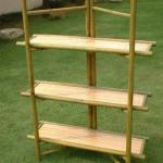 HOME FURNITURE ANGLE TRIANGLE BAMBOO SHELF SH-002