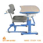 homework furniture adjustable height children desk and chair HY-A103C