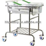 hospital baby cot Stainless steel infant bed(Tiltable) B-36 B-36