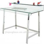 Hot sale modern glass computer table JM-T-007